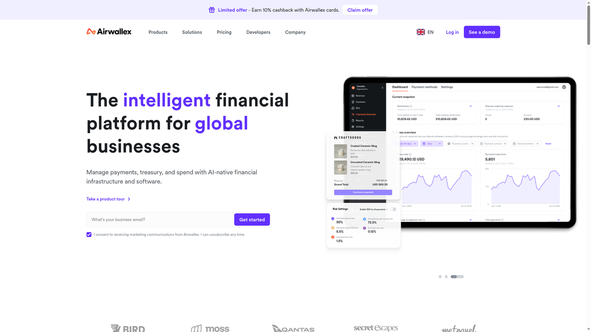 Airwallex launches global in-person payments, taking on Stripe, Square and Adyen