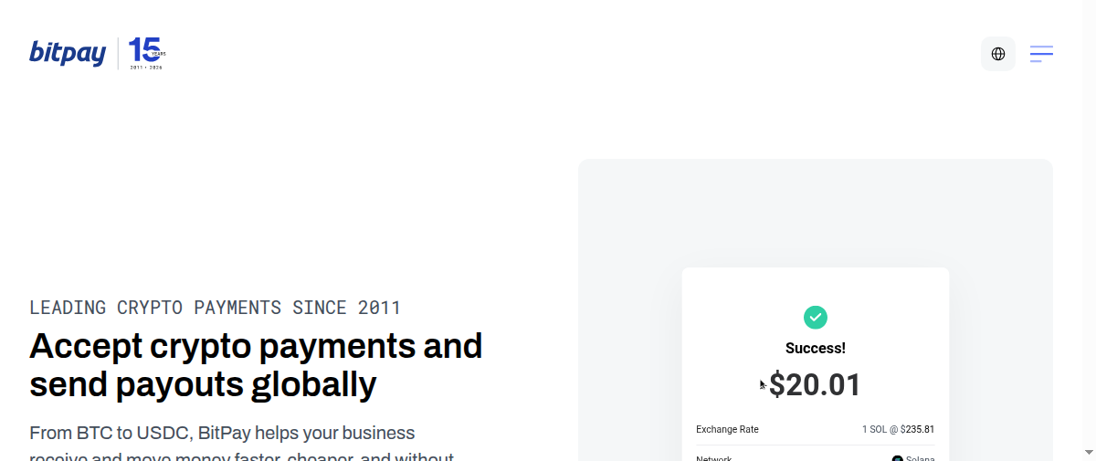BitPay Wins Dutch MiCA Authorisation, Passporting Crypto Payments Across the EU