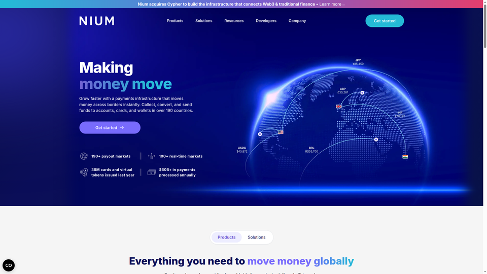 Nium acquires Cypher to bridge fiat and blockchain payments